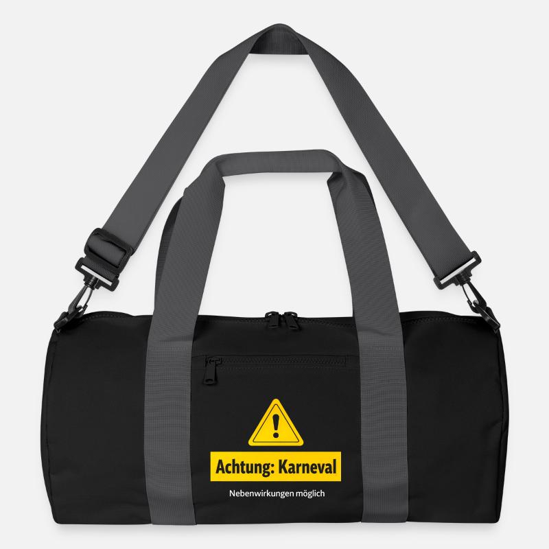 Attention carnival side effects possible Recycled Duffel Bag