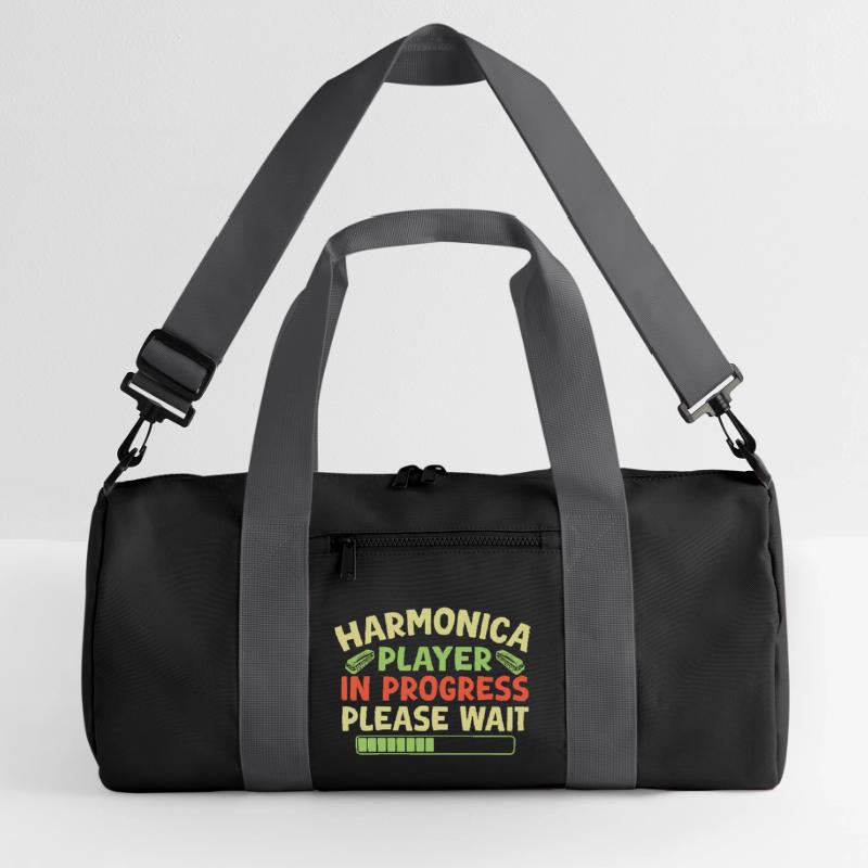 Harmonica Funny Harmonica en cours Sac de sport recyclé