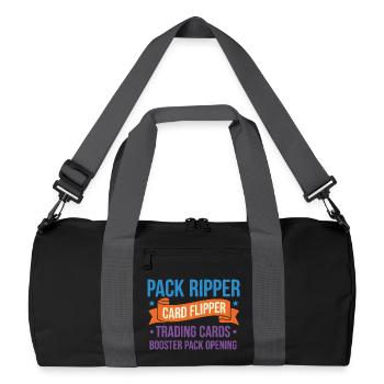 Pack Ripper Card Flipper Sammelkarten-Booster - Recycelte Duffel Bag - Schwarz/Graphitgrau - Vorne