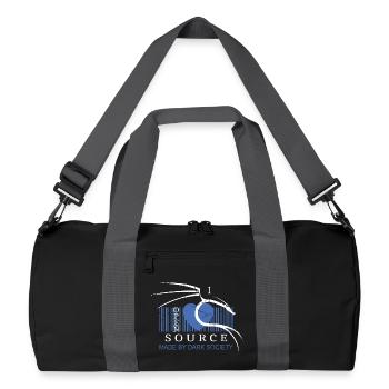 J’adore les logiciels open source - Sac de sport recyclé - noir/gris graphite - Devant