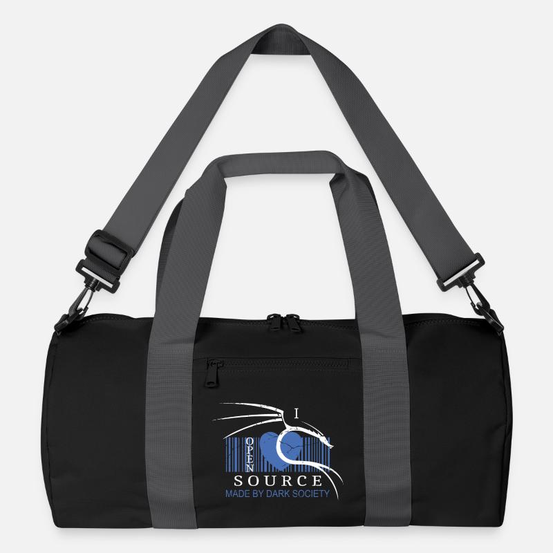 I Love Open Source Software Recycelte Duffel Bag