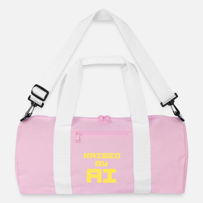 RAISED BY AI Recycelte Duffel Bag