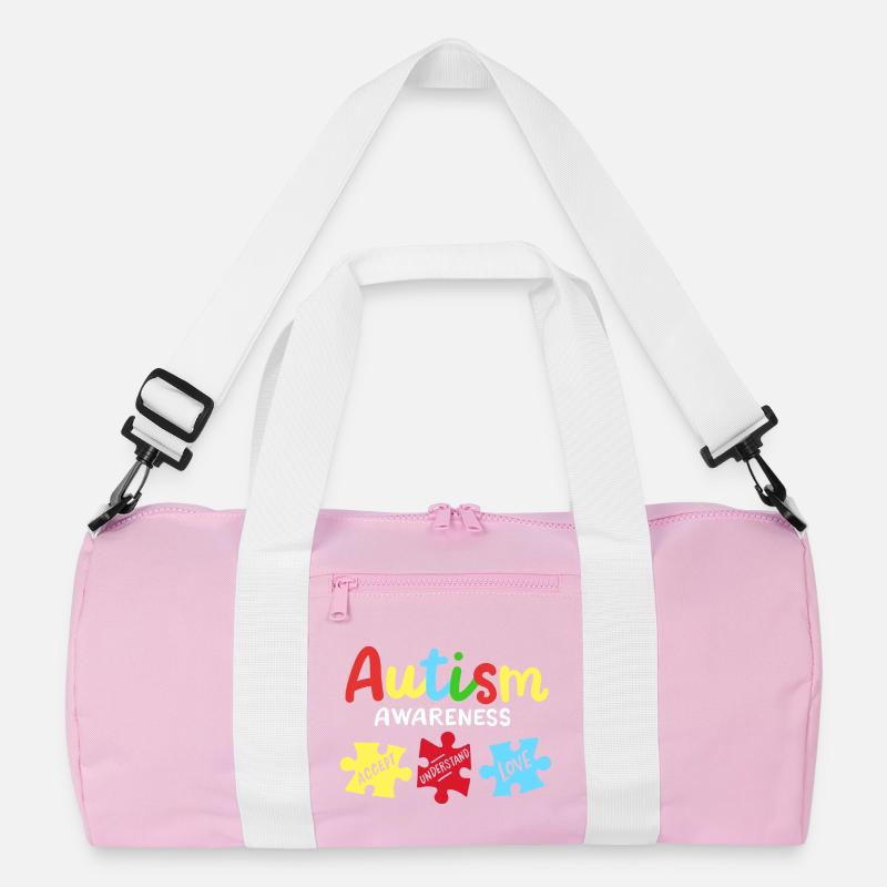 Autismus Bewusstsein Recycelte Duffel Bag