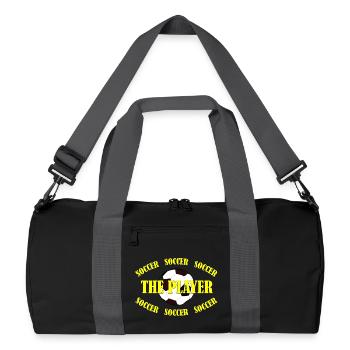 SOCCER - THE PLAYER - Recycled Duffel Bag - black/graphite grey - Front