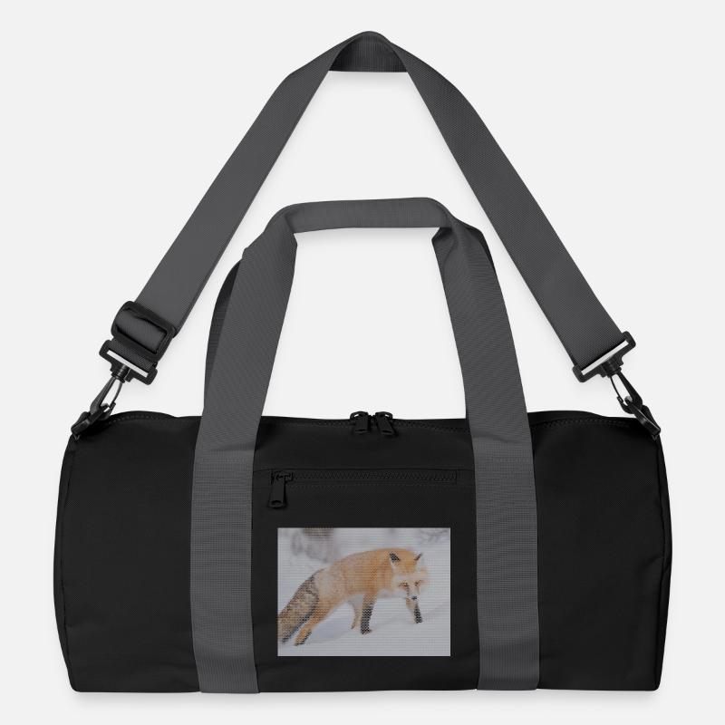 geometric fox Recycled Duffel Bag
