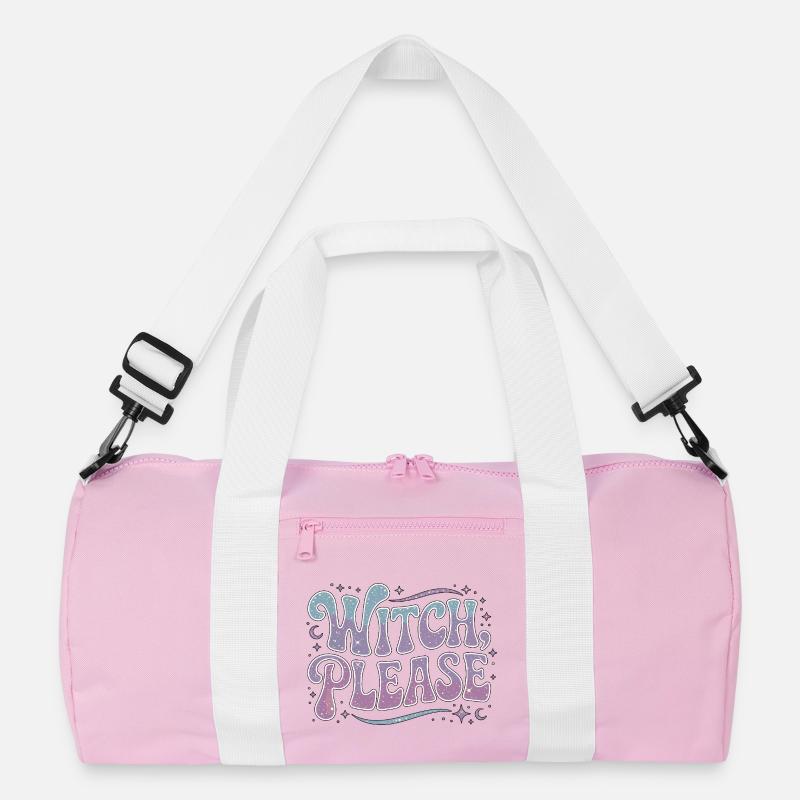 Witchcraft Witch Please Loves Sorcery Spellcaster Recycled Duffel Bag