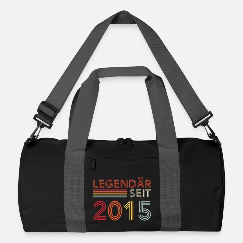 Legendary Since 2015 Man Birthday Recycled Duffel Bag
