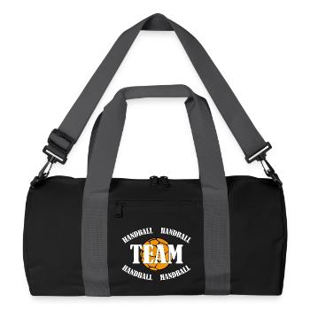 Handball team - Recycled Duffel Bag - black/graphite grey - Front