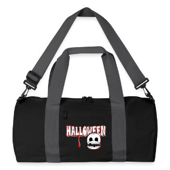 Halloween - Sac de sport recyclé - noir/gris graphite - Devant