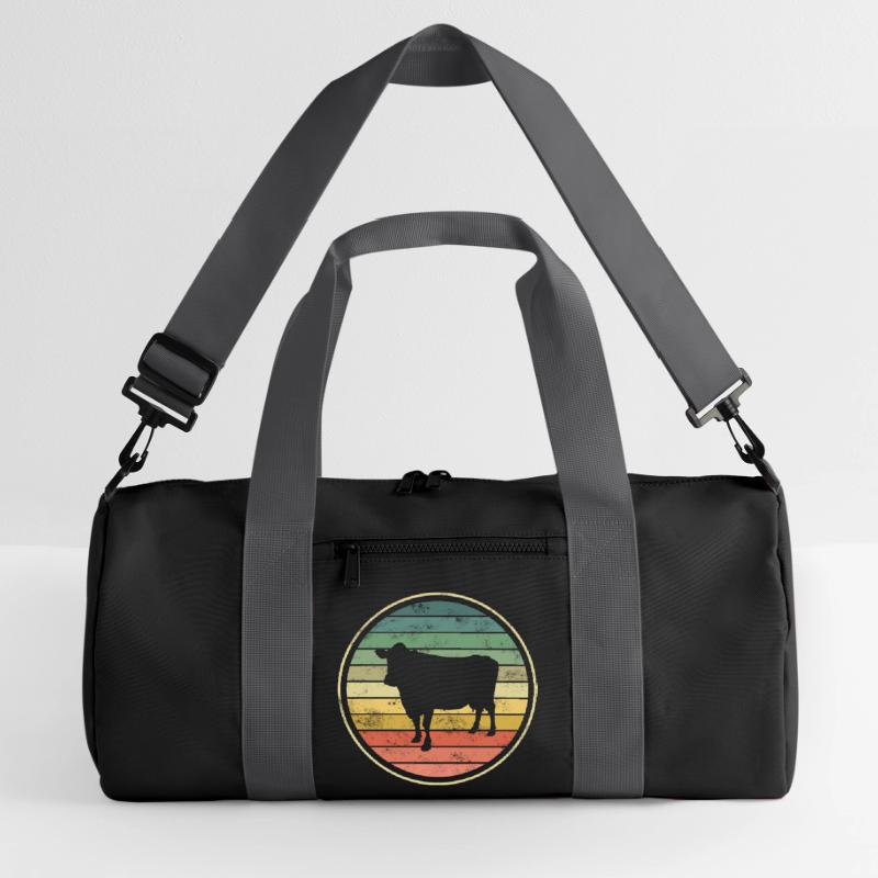 Vache Vaches Sac de sport recyclé