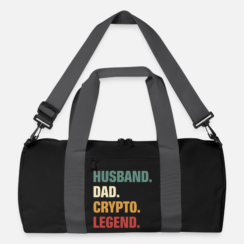 Crypto Papa Recycelte Duffel Bag