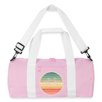 Bicycle - Recycled Duffel Bag - pink/white - Front