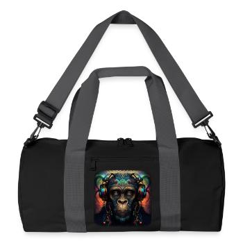 Cosmic DJ - Recycled Duffel Bag - black/graphite grey - Front