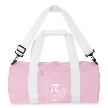Pi spirale - Sac de sport recyclé - rose/blanc - Devant
