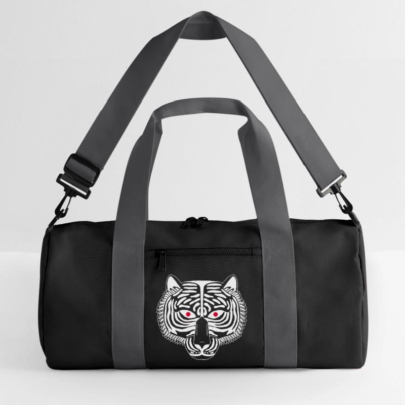 White Tiger Recycled Duffel Bag