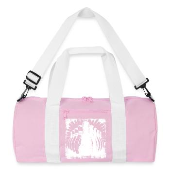 Skittles Bowling - Recycled Duffel Bag - pink/white - Front