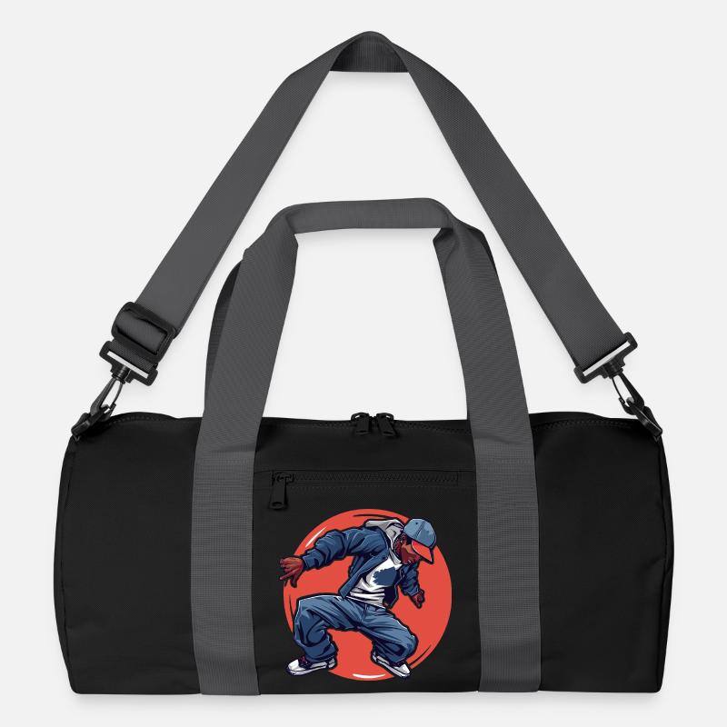 Breakdancing Recycled Duffel Bag