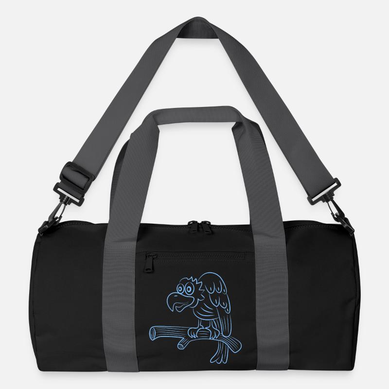 Lustiger Geier Recycelte Duffel Bag