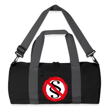 Paragraph - In the name of the people - Recycled Duffel Bag - black/graphite grey - Front