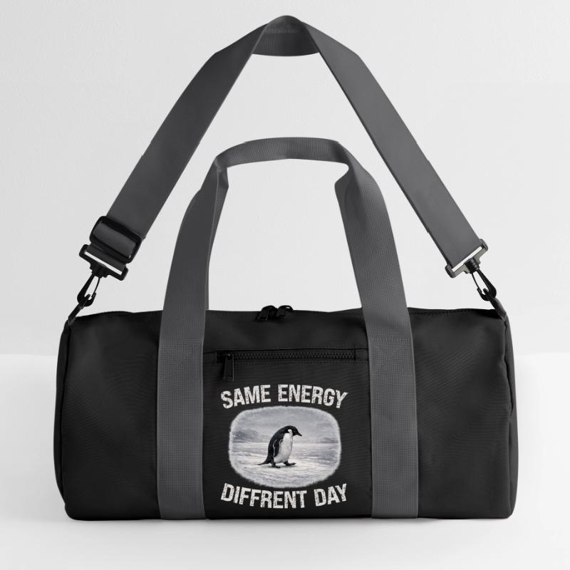 Same Energy Diffrent Day Recycled Duffel Bag
