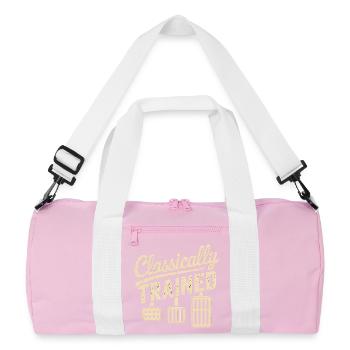 Boîte manuelle automatique classique - Sac de sport recyclé - rose/blanc - Devant