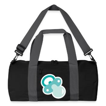 Pacifier - Recycled Duffel Bag - black/graphite grey - Front
