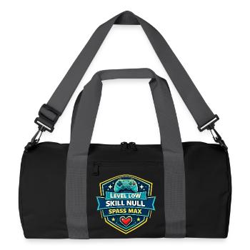 Level Low Skill Zero Fun Max - Recycled Duffel Bag - black/graphite grey - Front