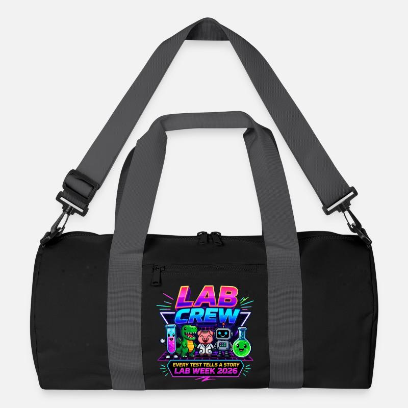 Lab Crew 2026: Comic Strip Lab Team Recycelte Duffel Bag