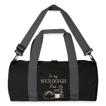 Pâtisserie pâtissière au levain à mon époque - Sac de sport recyclé - noir/gris graphite - Devant