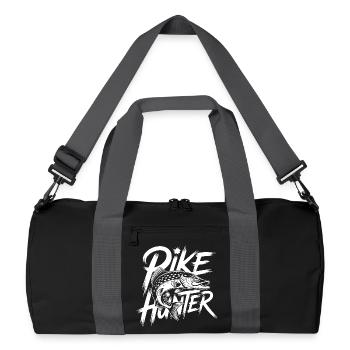 Pike Fishing - Recycled Duffel Bag - black/graphite grey - Front