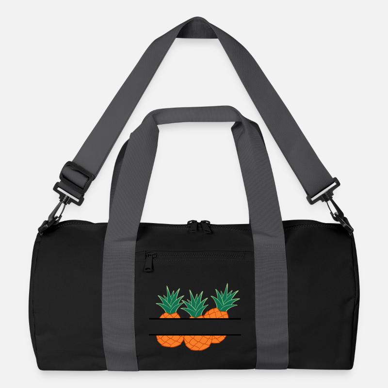 Anananas Banner orange Ananas Recycelte Duffel Bag
