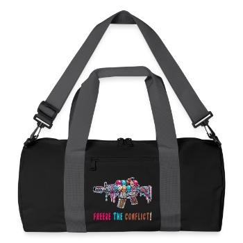 Crème glacée Conflict Freeze - Sac de sport recyclé - noir/gris graphite - Devant