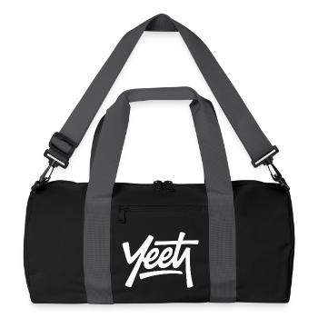 Yeet - Funny Gen Alpha Memes - Recycled Duffel Bag - black/graphite grey - Front