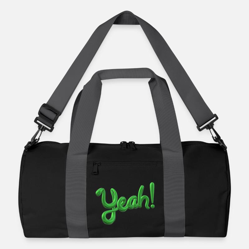 Yeah ✅ Bin motiviert! Yes-Funktion Design Recycelte Duffel Bag