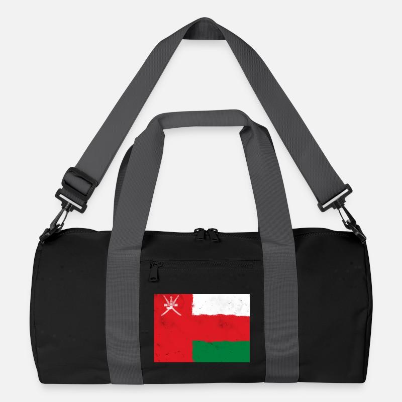 Flagge von Oman Recycelte Duffel Bag