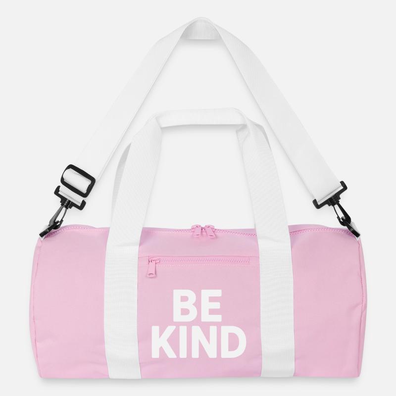 Be kind Slogan schlicht Recycelte Duffel Bag