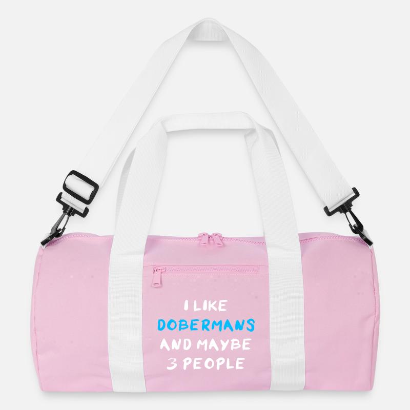 Doberman Dobermann Recycelte Duffel Bag