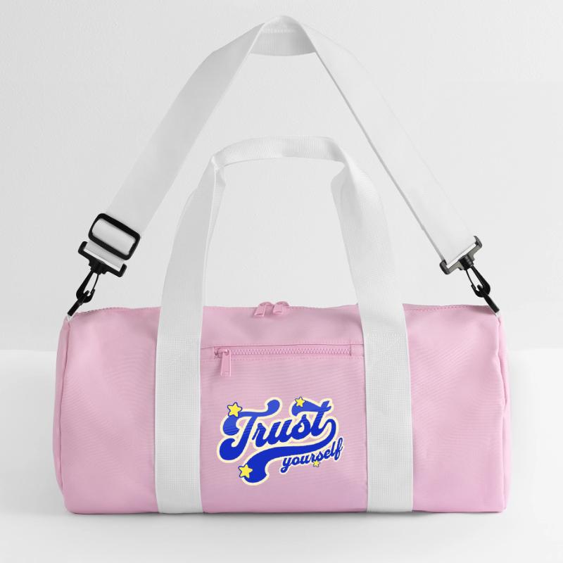 Self-Confidence Starry Script Recycled Duffel Bag