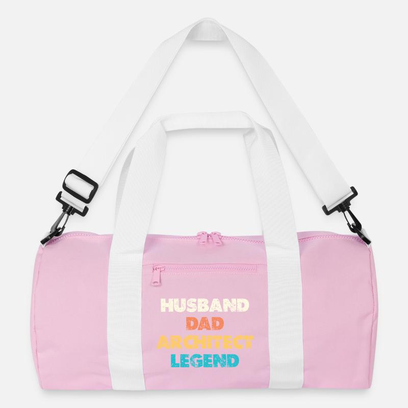 Husband Dad Architect Legend Recycelte Duffel Bag