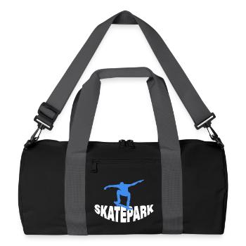 Skatepark - Recycled Duffel Bag - black/graphite grey - Front