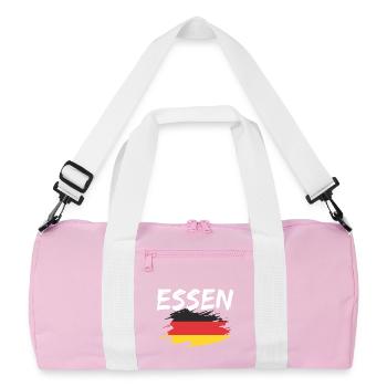 Essen Allemagne Drapeau - Sac de sport recyclé - rose/blanc - Devant