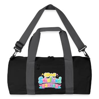 Don officiel d’inscription scolaire 2026 - Sac de sport recyclé - noir/gris graphite - Devant