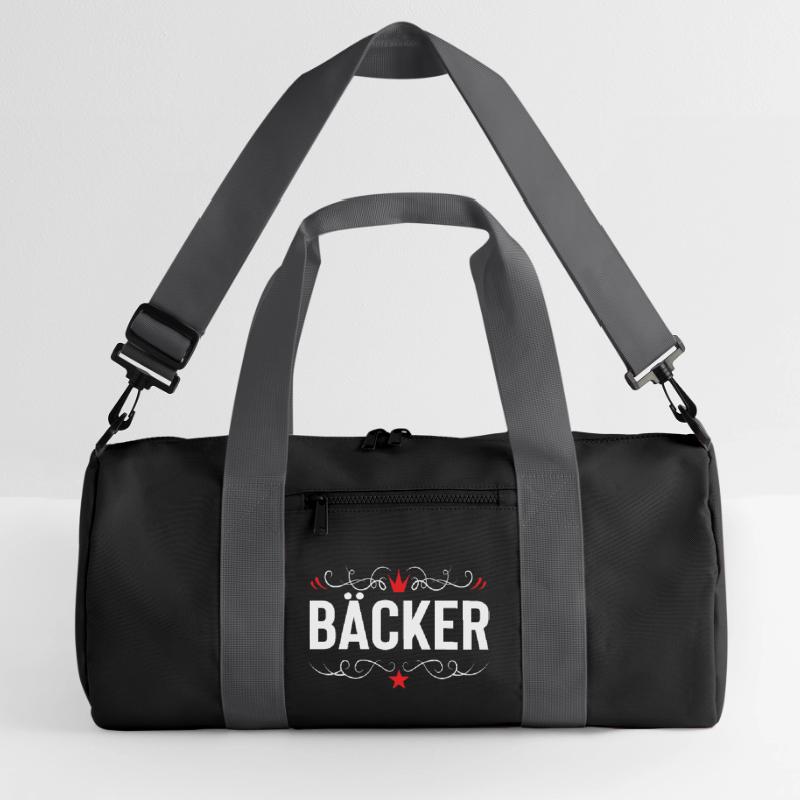 Bäcker Beruf Recycelte Duffel Bag