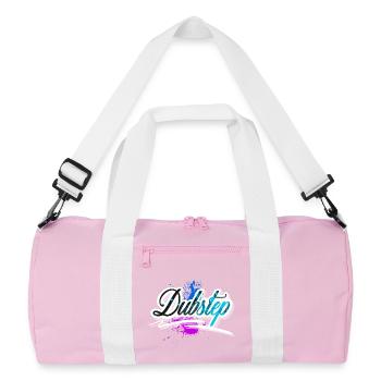 dubstep - Sac de sport recyclé - rose/blanc - Devant