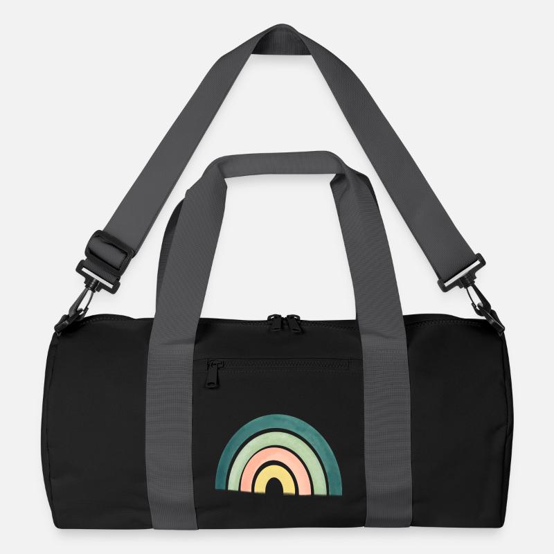 Rainbow Recycled Duffel Bag