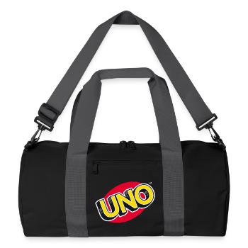 UNO Logo Classique - Sac de sport recyclé - noir/gris graphite - Devant
