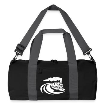Locomotive - Recycled Duffel Bag - black/graphite grey - Front