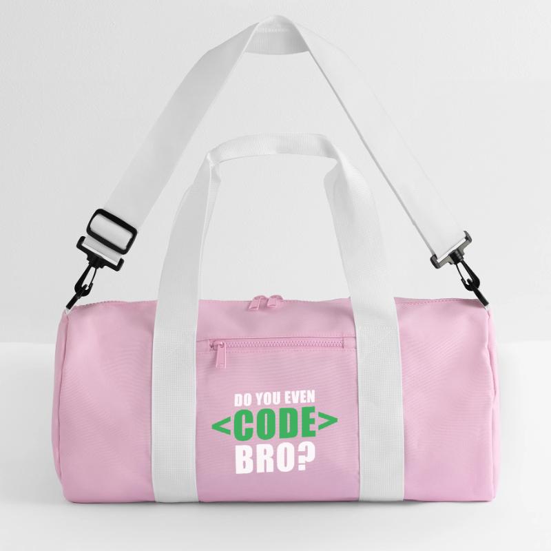 Codez-vous même Bro Graphic Sac de sport recyclé