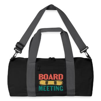 Board Meeting Snowboard - Recycled Duffel Bag - black/graphite grey - Front