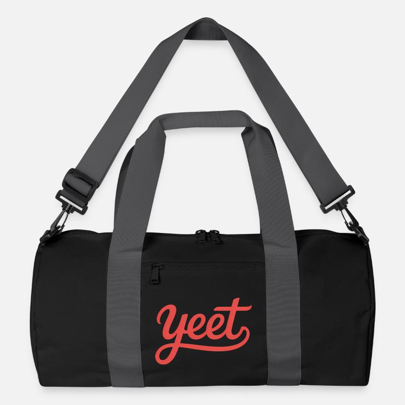 Yeet - Funny Gen Alpha Memes Recycled Duffel Bag